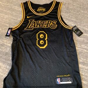 Nike Los Angeles Lakers Kobe Bryant Black Mamba City Edition Swingman Jersey